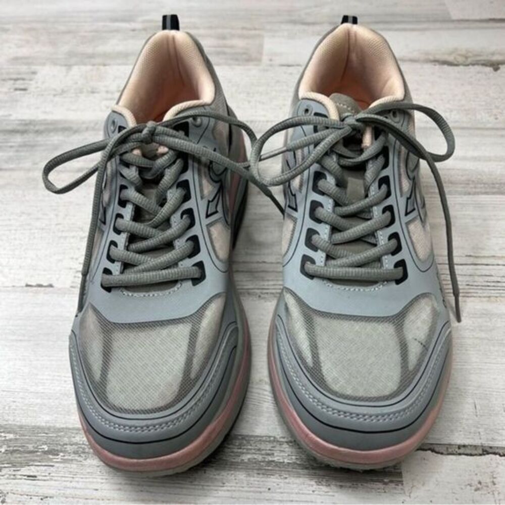 GDEFY by Gravity Defyer Womens GDEFY‎ Mighty Walk Gray Athletics Walking Shoes